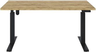 OEM Escritorio El&eacute;ctrico Regulable En Altura Craft Oak 180 X 95 Cm