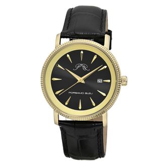 Porsamo Bleu Veritas 2 Quartz Black Dial Mens Watch 1362EVEL