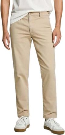 Pepe Jeans London Beige Chino Gymdigo Concrete Broek - Heren - Chinos - Beige - W33 - Katoen - Broeken
