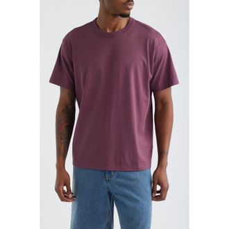 BP. Core Crewneck T-Shirt in Purple Eggplant at Nordstrom, Size Xx-Large