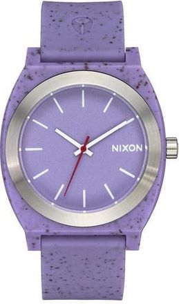 Nixon Time Teller OPP Silicone Strap Watch, 39.5mm in Lavender Speckle at Nordstrom Rack