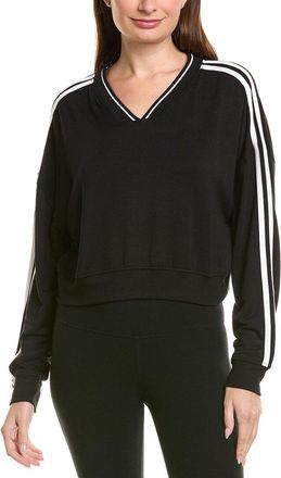 SPLITS59 Ellie Fleece V-Neck Sweatshirt