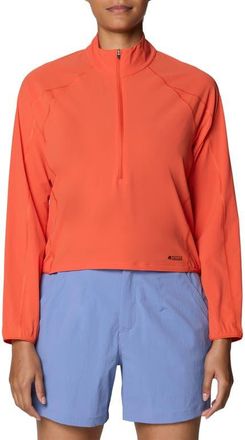 Mountain Hardwear Sunshield Half-Zip UPF 50+ Jacket in Aspect at Nordstrom, Size X-Large