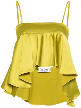 The Attico Cropped top - Groen