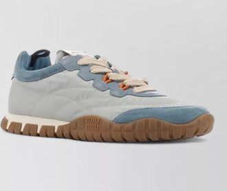 Miu Miu leather low-top sneakers