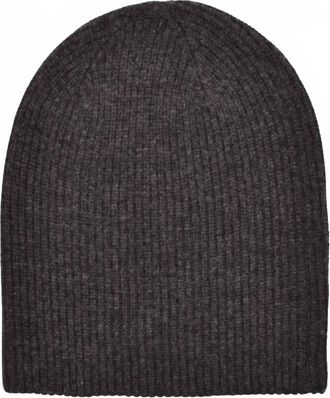 7115 By Szeki Mens Signature Yak Beanie In Charcoal