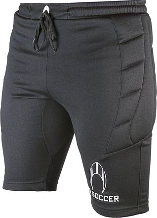 HO Soccer Ho soccer 0505564 Goalkeeper Shorts, Unisex Adult, Unisex-Adult, 0505564, Black, 2XL