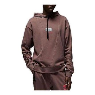 Nike Jordan Air Jordan x Paris Saint-Germain Pullover Hoodie Plum Eclipse Bright Crimson DM3096-291