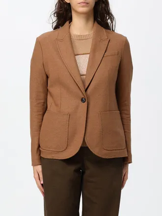 Circolo 1901 Blazer monopetto in misto lana con rever a lancia
