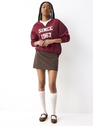 Twik Womens Straight dressy miniskirt