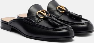 Valentino Garavani VLogo leather mules