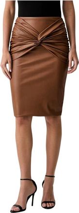 Elisabetta Franchi Donna, Gonne, Marrone, M, new