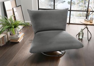 Inosign Drehsessel »Cremona« 360° drehbar mit Metallfuss