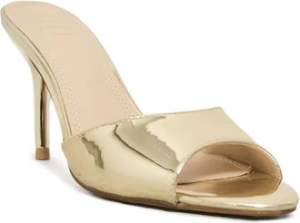 Twentyfourhaitch Stiletto sandalen met open neus - Goud
