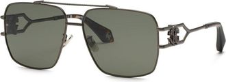 Roberto Cavalli SRC131 0568 Mens Sunglasses Grey Size 61