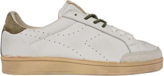 Diadora Prestige Plain Used - Heren - Sneakers - Wit - 42 EU - Katoen - Schoenen