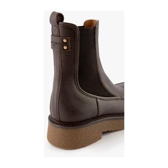 Maison Toufet Schoenen, Dames, Bruin, 38 EU, Leer, Cassie Chelsea Boot