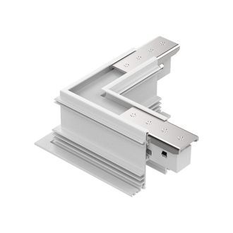 Ideal Lux Ideal Lux - Connettore Incasso Orizzontale Elettrificato On-Off Ego Alluminio Bianco