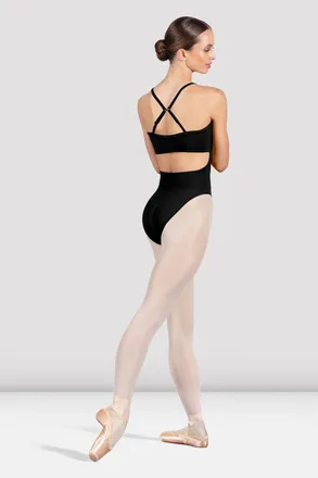 Bloch Ladies Emi Open Back Leotard, Black