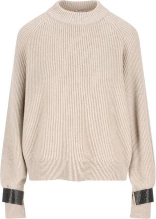 Brunello Cucinelli Mujer, Jerseys, Beige, Talla: S