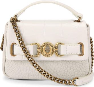 Kurt Geiger Mini Mansion Convertible Crossbody Bag in Natural at Nordstrom