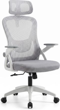 100% Silla De Oficina Ergon&oacute;mica Con Reposacabezas Ajustable