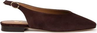 Bobbies Anouk Ballet Flats in Truffle Brown at Nordstrom, Size 10.5