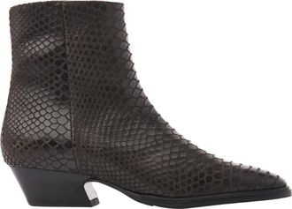 VIA VAI Schoenen, Dames, Bruin, 41 EU, Leer, Keira Miller Enkellaars