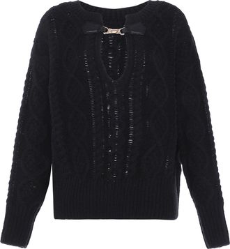 Faina Jumper Dames zwart