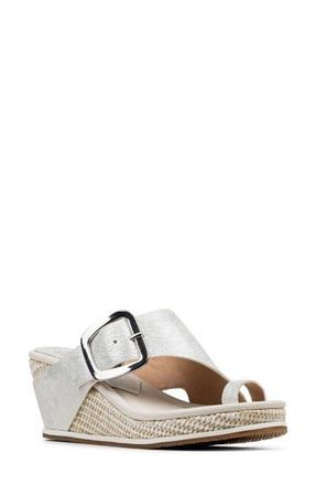 Donald J Pliner Joyus Wedge Sandal in Silver at Nordstrom Rack, Size 8.5