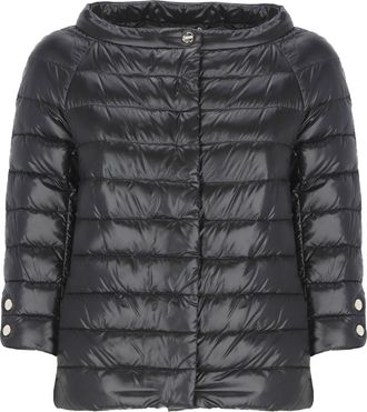 Herno Black Elsa Quilted Down Jacket