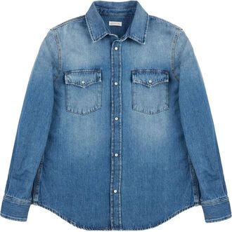 Glanshirt Giacca-camicia con taschino - Blu