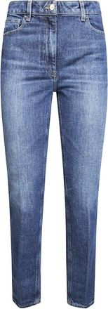Elisabetta Franchi Mujer, Vaqueros, Azul, Talla: W28