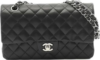 Chanel Borsa a spalla Classic Flap 2010-2011 - Nero