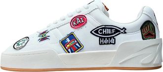 Anta KAI Hela Style LS - Heren - Sneakers - Wit - 47 1/2 EU - Leer - Schoenen
