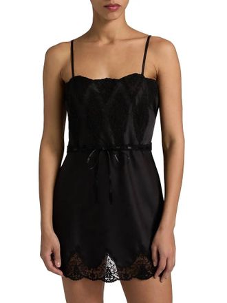 LoveShackFancy Sanna Dress In Black