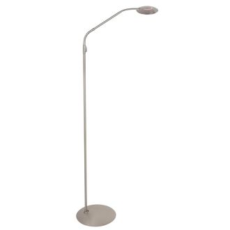 Steinhauer L&aacute;mpara De Pie - Acero - Zenith2 - Pl&aacute;stico Metal - L&aacute;mpara De