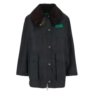 Ganni X Ganni Hooded Coat