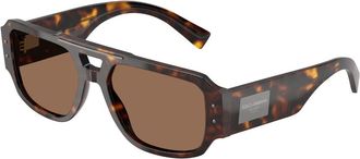 Dolce & Gabbana DG4482F Asian Fit 502/73 Mens Sunglasses Tortoiseshell Size 57