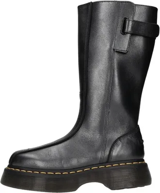 Dr. Martens Buzz Hi - Dames - Hoge Laarzen - Grijs - 36 EU - Leer - Schoenen