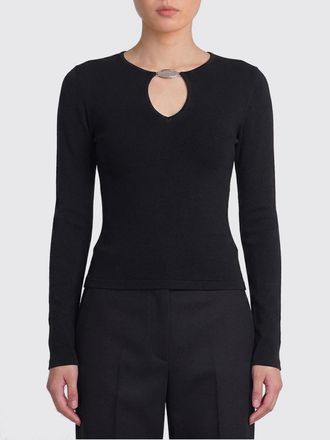 Alexander Wang Top in viscosa con placca metallica Alexander Wang