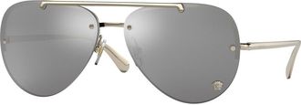 Versace VE2231 12526G Womens Sunglasses Gold Size 60