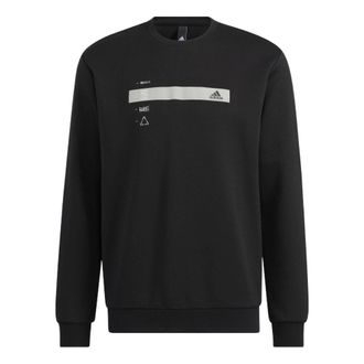 adidas Classic Gfx Crew Sweatshirt Black HN9019