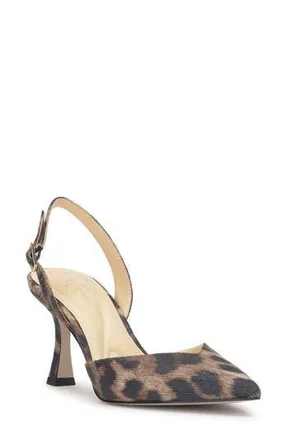 Jessica Simpson Fyvera Slingback Pump in Safari Combo at Nordstrom Rack, Size 6