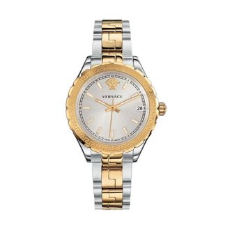 Versace V12030015 Horloge - Dames - Horloges - Grijs - ONE Size - Accessoires