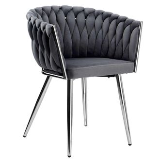OEM Silla De Terciopelo, Tejida, Cofton, Cromo, Grafito