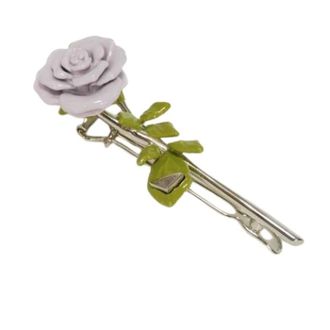 Prada Pre-owned Accessories, female, Purple, Size: ONE SIZE Pre-owned Hair Clip