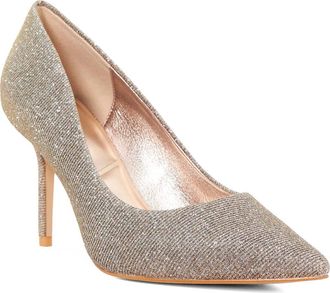 Dune London Boldest Pointed Toe Pump in Bronze at Nordstrom, Size 10Us