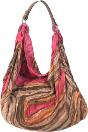 Celine Pre-owned Shoulder Bags, female, Pink, Size: ONE SIZE Pre-owned Fabric celine-bags