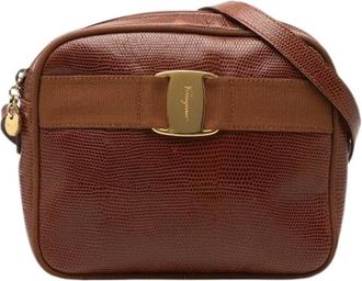 Ferragamo Borsa Crossbody Pre-owned - - Pre-owned - Donna - Marrone - ONE SIZE